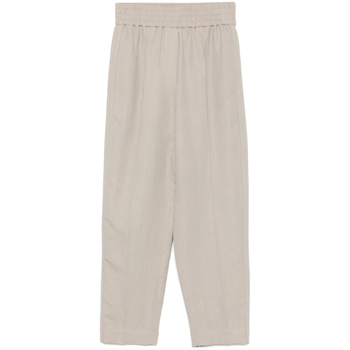 Brunello Cucinelli Neutral Pants - Neutral | Wanan Luxury