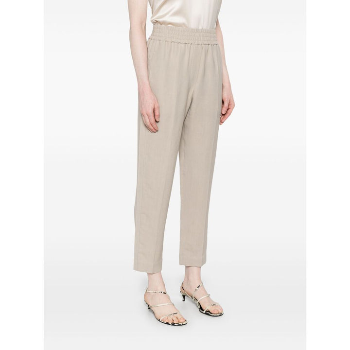 Brunello Cucinelli Neutral Pants - Neutral | Wanan Luxury