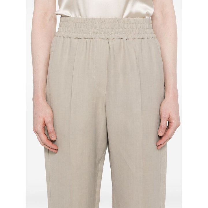 Brunello Cucinelli Neutral Pants - Neutral | Wanan Luxury