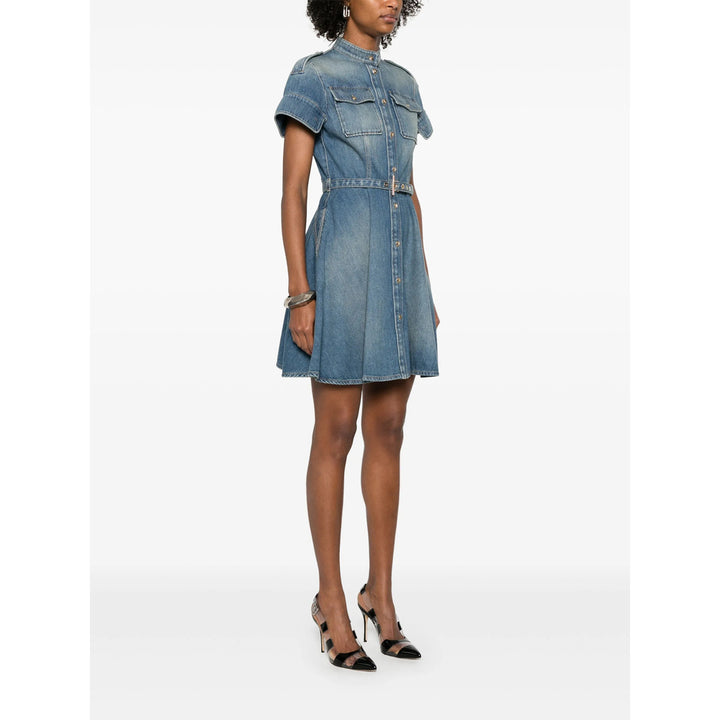 Alexander Mcqueen Abiti - Blu | Wanan Luxury