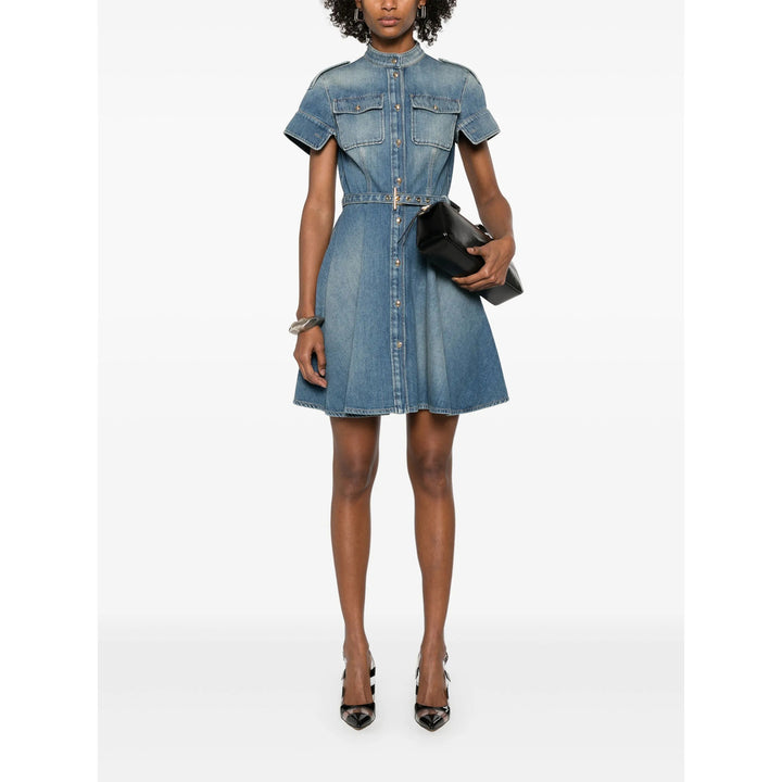 Alexander Mcqueen Abiti - Blu | Wanan Luxury