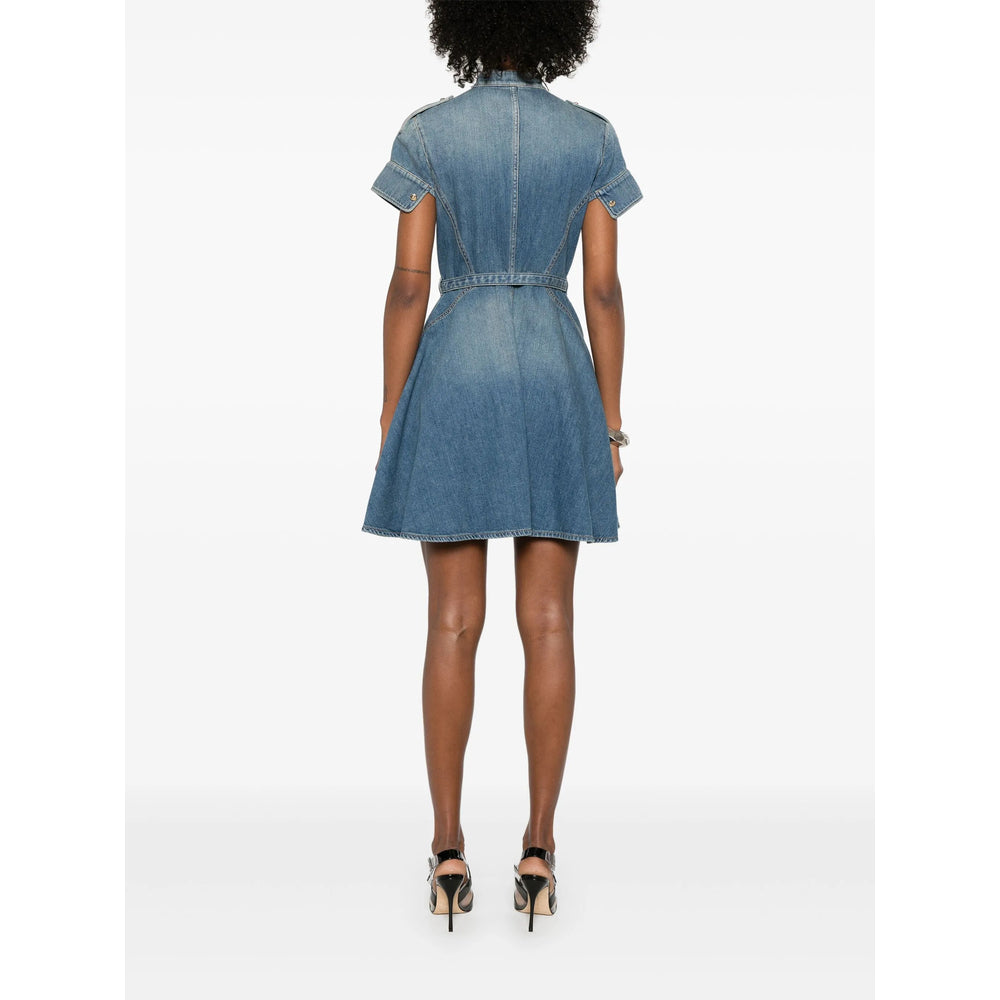 Alexander Mcqueen Abiti - Blu | Wanan Luxury