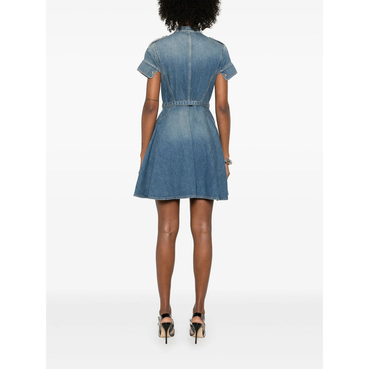 Alexander Mcqueen Abiti - Blu | Wanan Luxury