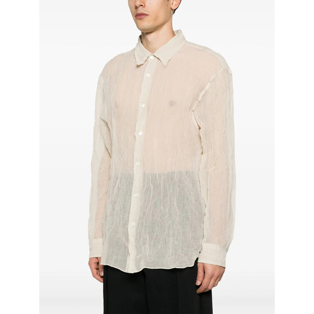 Dries Van Noten Neutral Shirts - Neutral | Wanan Luxury