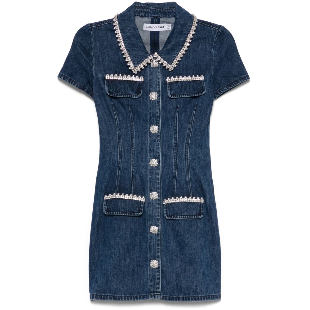 Self-Portrait Suits & Dresses - Blue | Wanan Luxury
