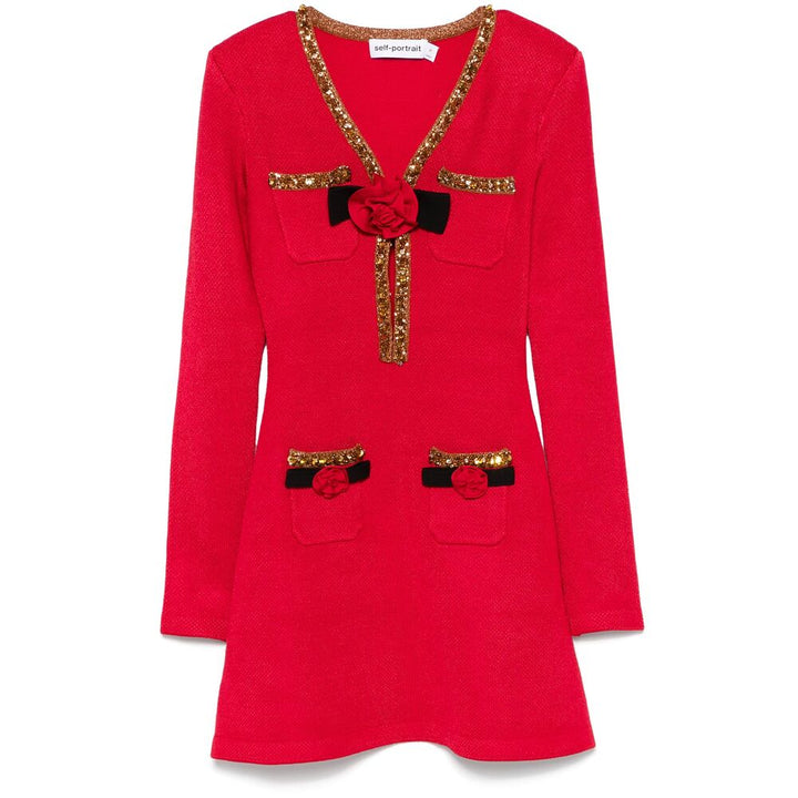 Self-Portrait Abiti - Rosso | Wanan Luxury