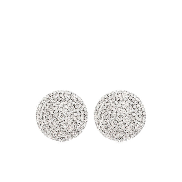 Self-Portrait Silver Earrings - Silver | Wanan Luxury