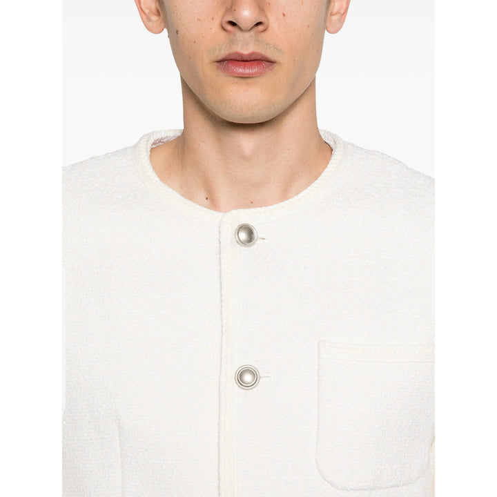 Dunst Wool Jackets - White | Wanan Luxury