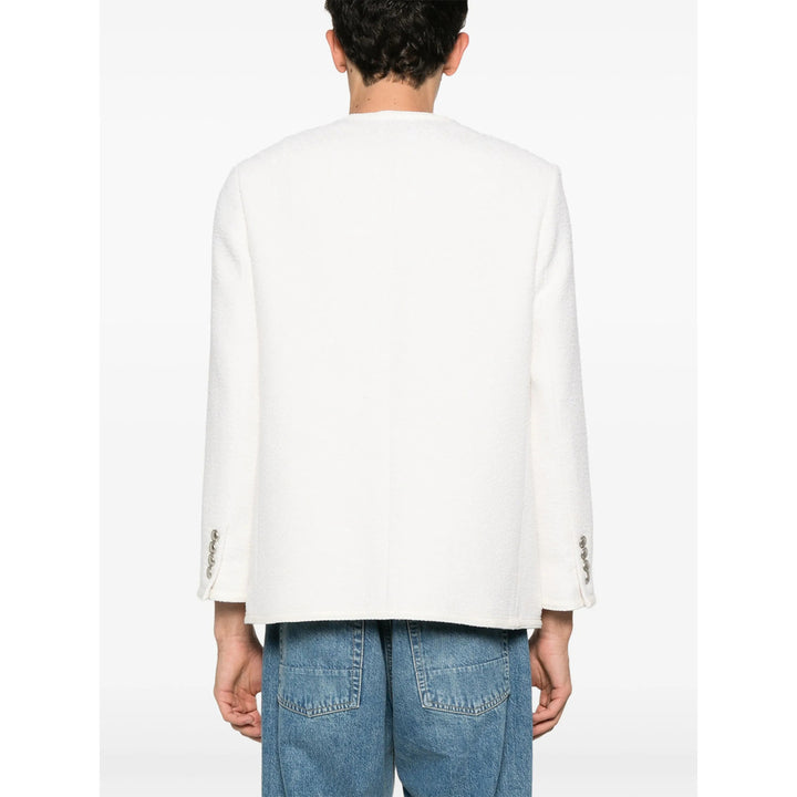 Dunst Wool Jackets - White | Wanan Luxury