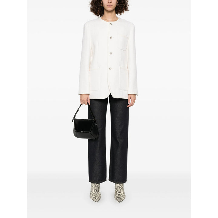 Dunst Wool Jackets - White | Wanan Luxury