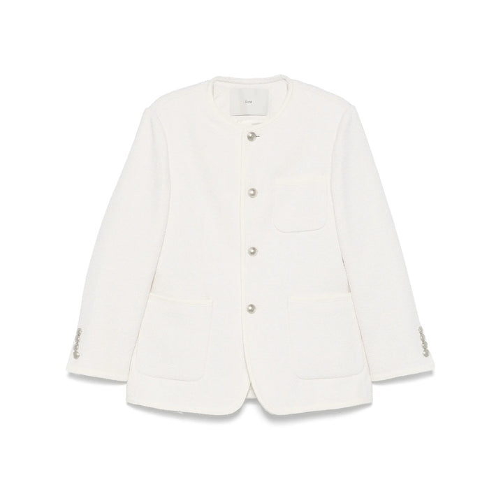 Dunst Wool Jackets - White | Wanan Luxury