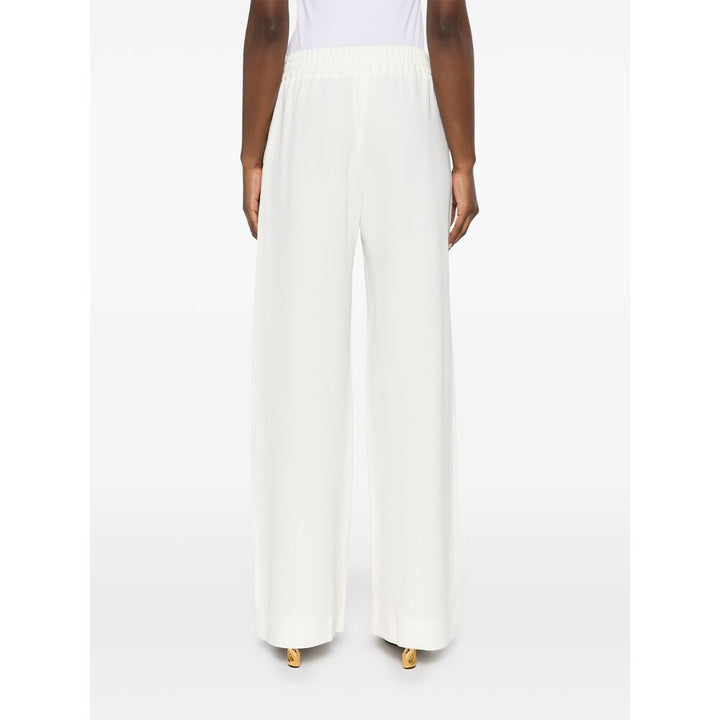 Mark Kenly Domino Tan White Pants - White | Wanan Luxury