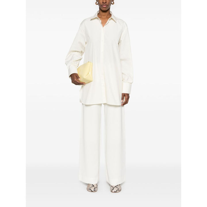 Mark Kenly Domino Tan White Pants - White | Wanan Luxury