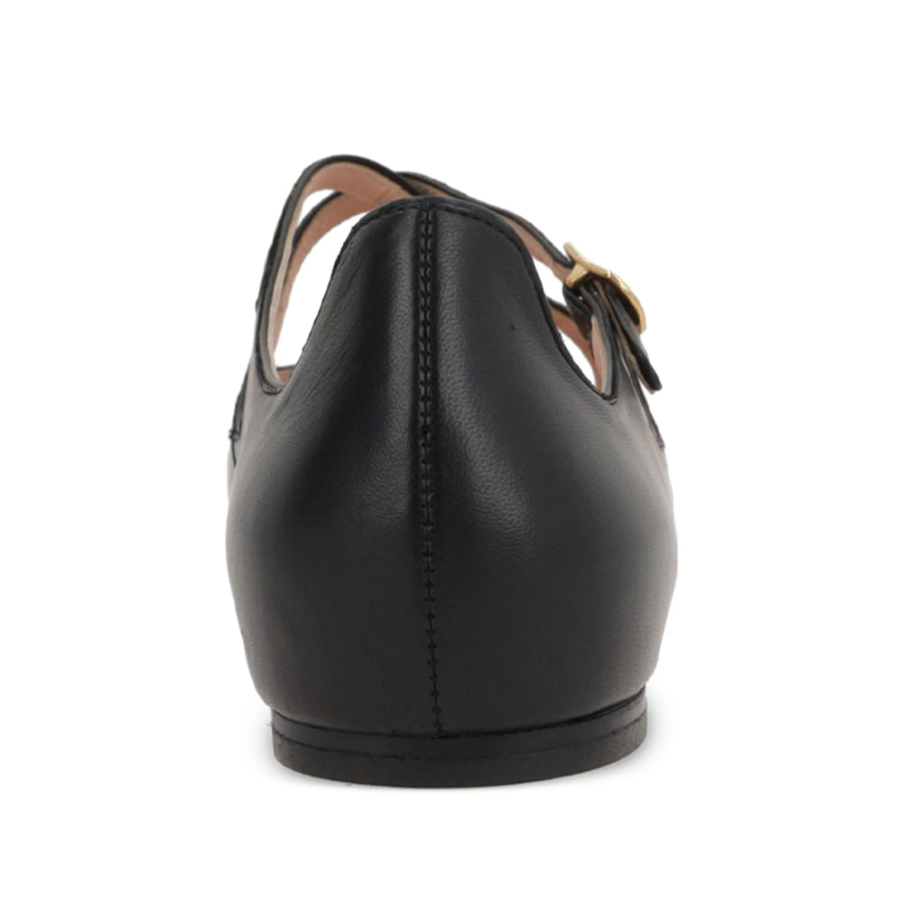 Bally Ballerine - Nero | Wanan Luxury