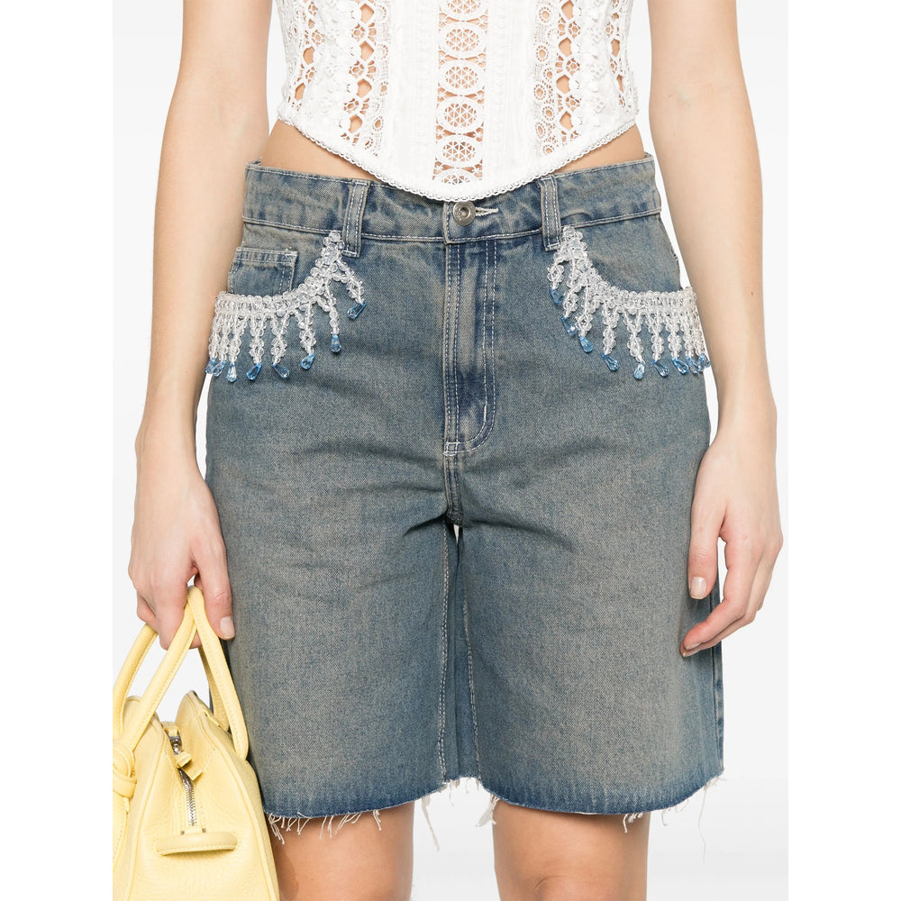 Patbo Shorts - Blu | Wanan Luxury
