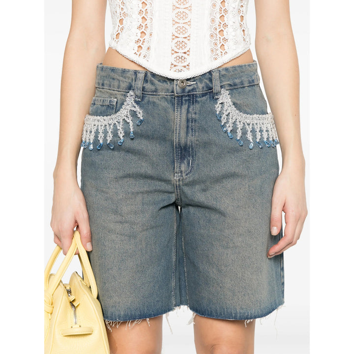 Patbo Shorts - Blu | Wanan Luxury