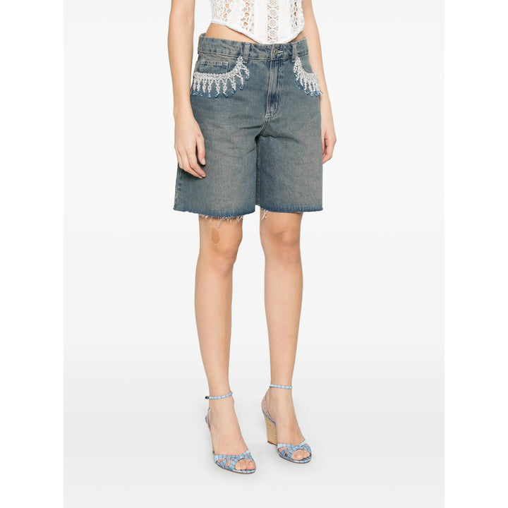 Patbo Shorts - Blu | Wanan Luxury