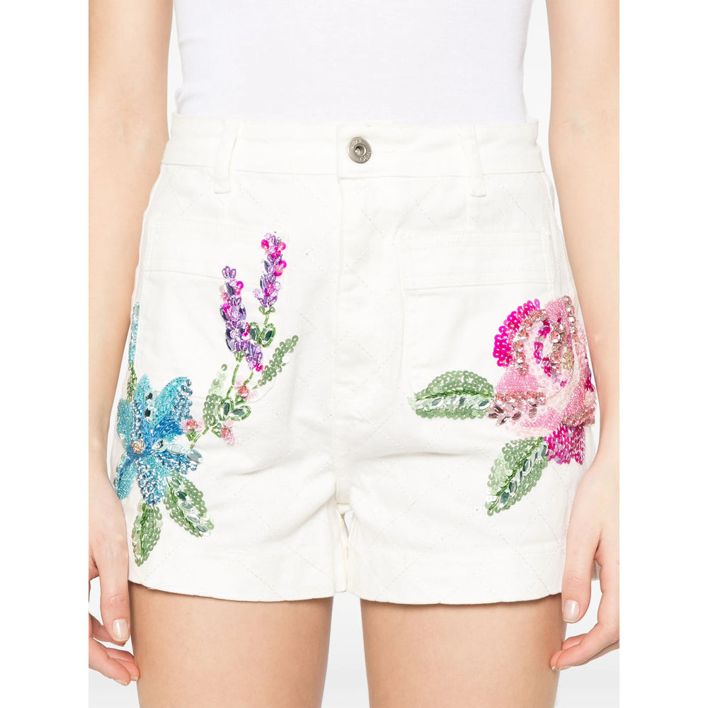 Patbo Shorts - Bianco | Wanan Luxury