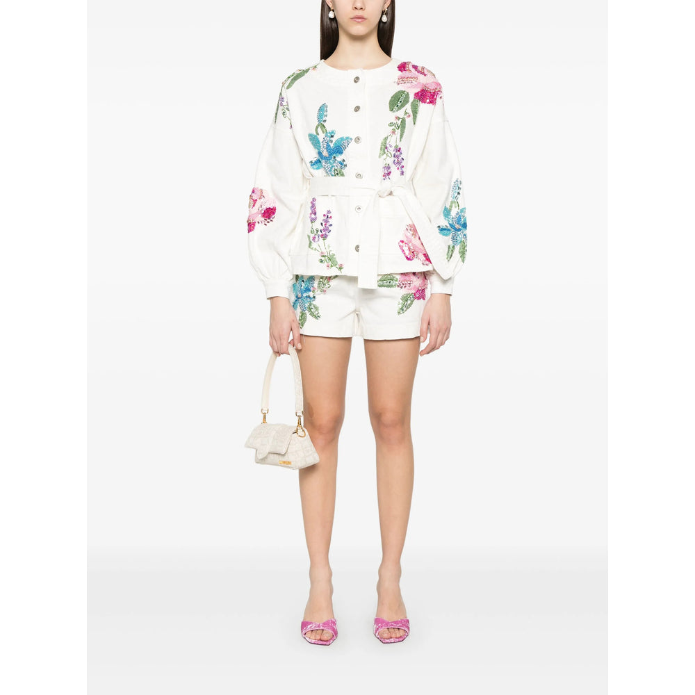 Patbo Shorts - Bianco | Wanan Luxury