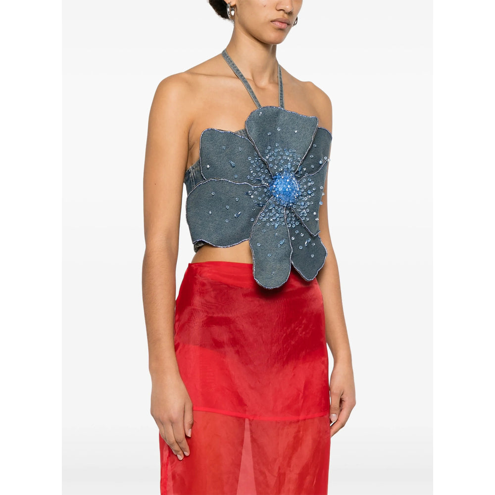 Patbo Top - Blu | Wanan Luxury