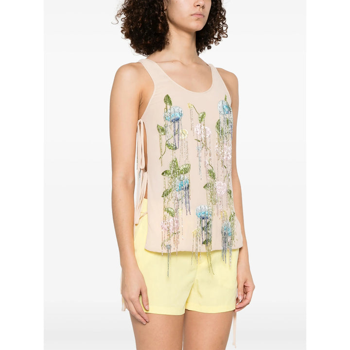 Blumarine Top - Neutro | Wanan Luxury