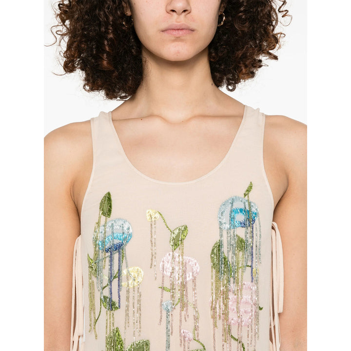 Blumarine Top - Neutro | Wanan Luxury