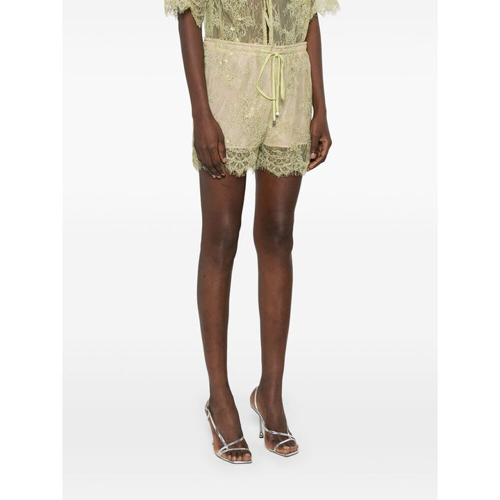 Blumarine Shorts - Verde | Wanan Luxury