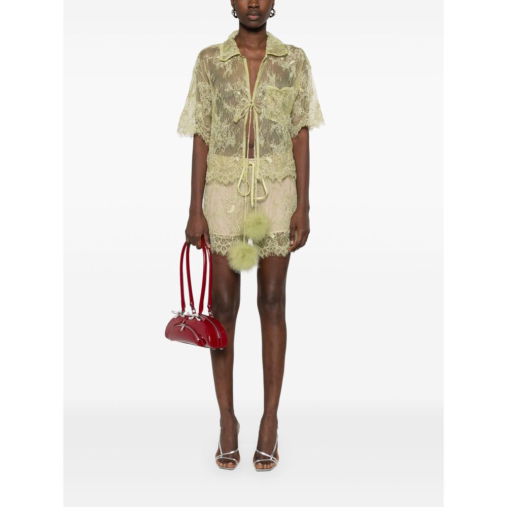 Blumarine Shorts - Verde | Wanan Luxury