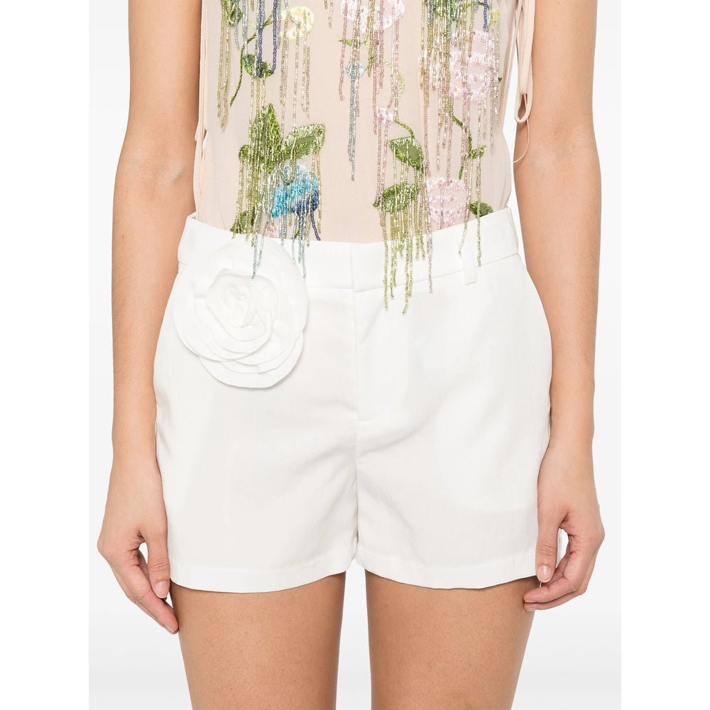 Blumarine Nylon Shorts - White | Wanan Luxury