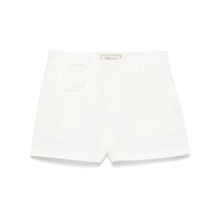 Blumarine Nylon Shorts - White | Wanan Luxury