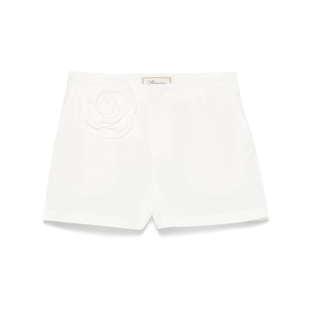 Blumarine Nylon Shorts - White | Wanan Luxury