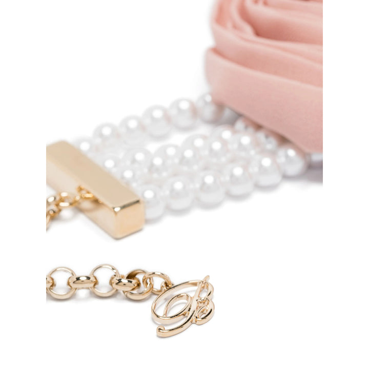 Blumarine Neutral  Pink Necklaces - Neutral, Pink | Wanan Luxury