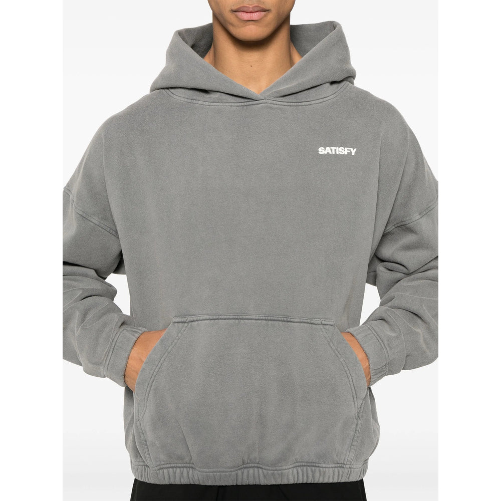 Satisfy Cotton Sweatshirts - Gray | Wanan Luxury