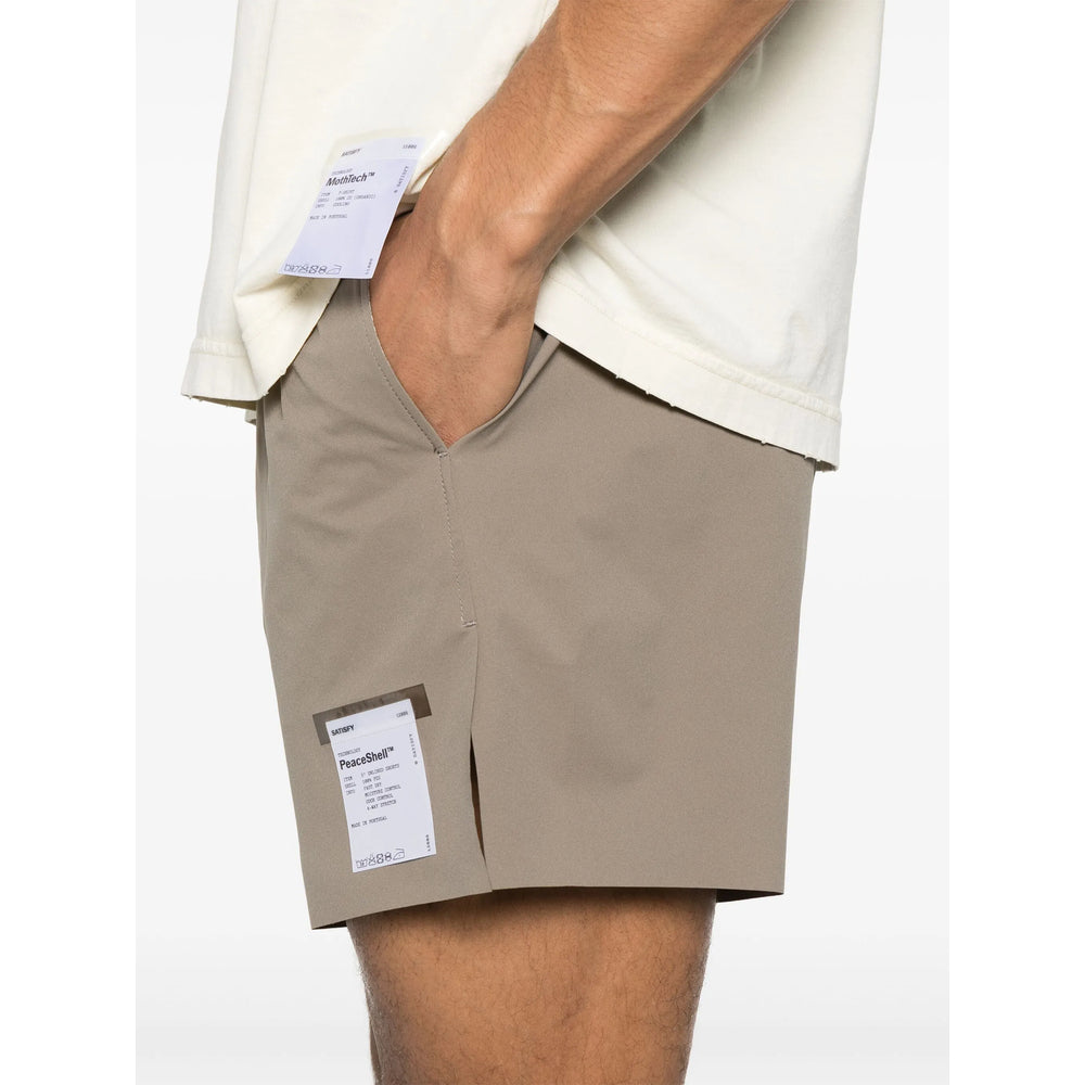 Satisfy Polyester Shorts - Gray | Wanan Luxury