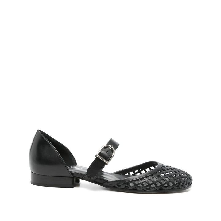 Durazzi Milano Ballerine - Nero | Wanan Luxury