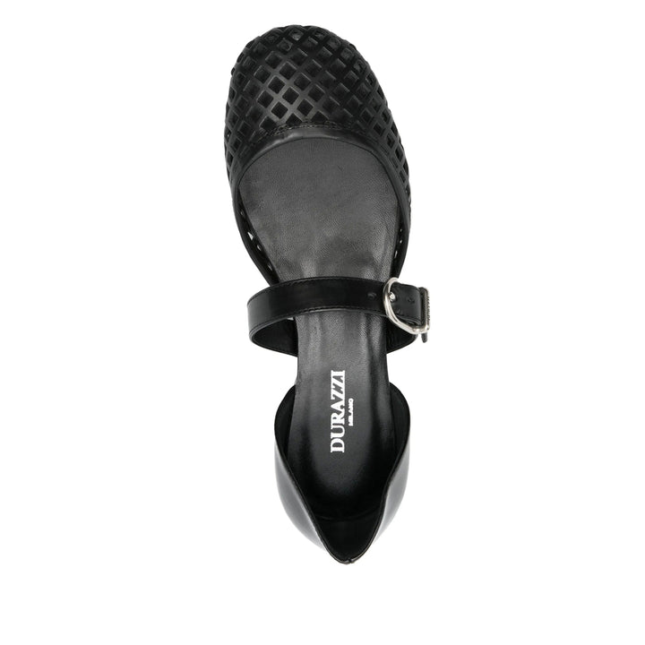 Durazzi Milano Ballerine - Nero | Wanan Luxury