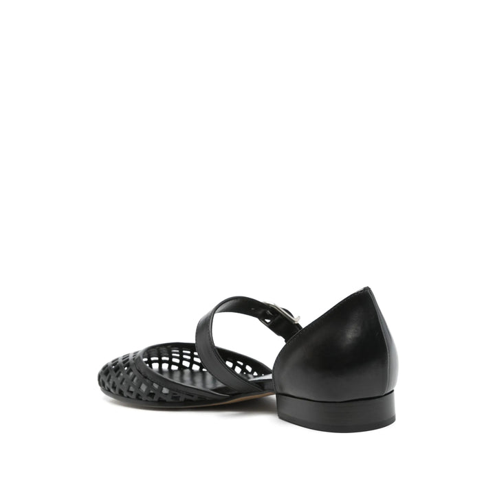 Durazzi Milano Ballerine - Nero | Wanan Luxury