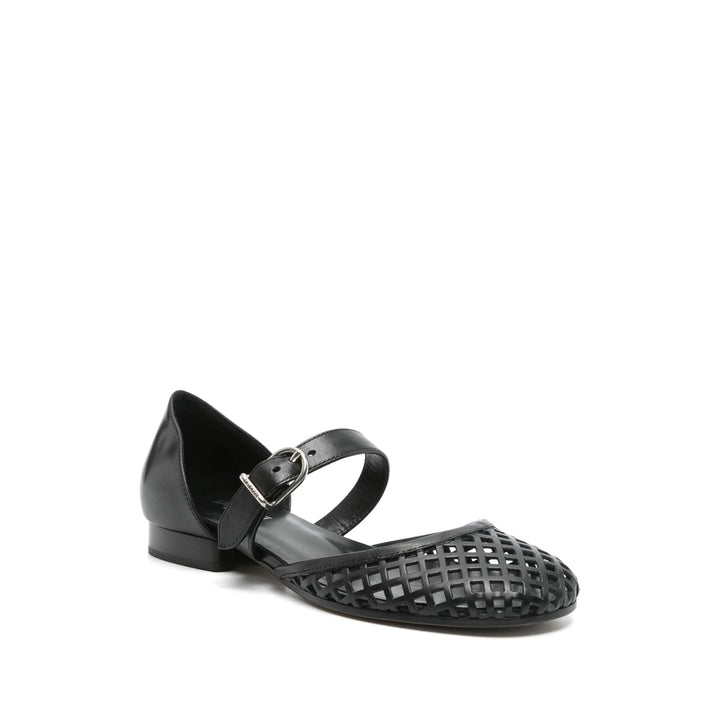 Durazzi Milano Ballerine - Nero | Wanan Luxury
