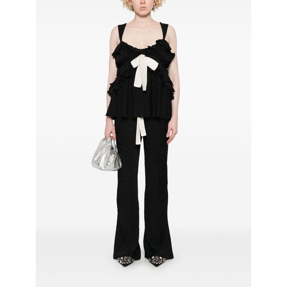 Siedres Top - Nero | Wanan Luxury