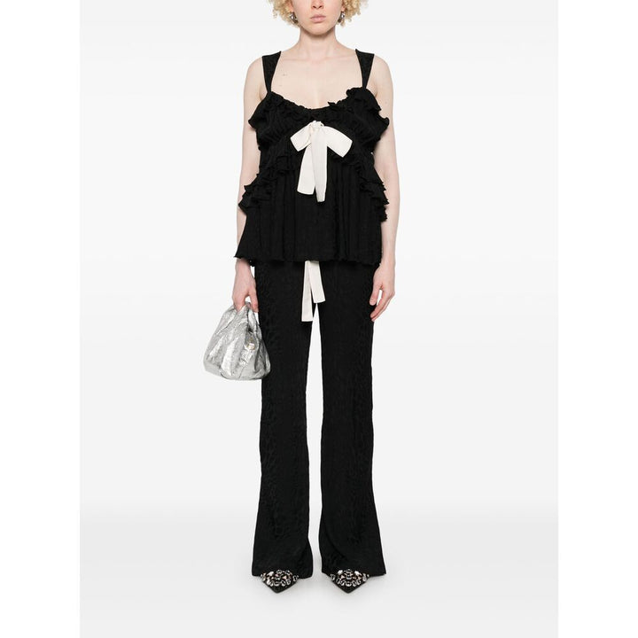 Siedres Top - Nero | Wanan Luxury