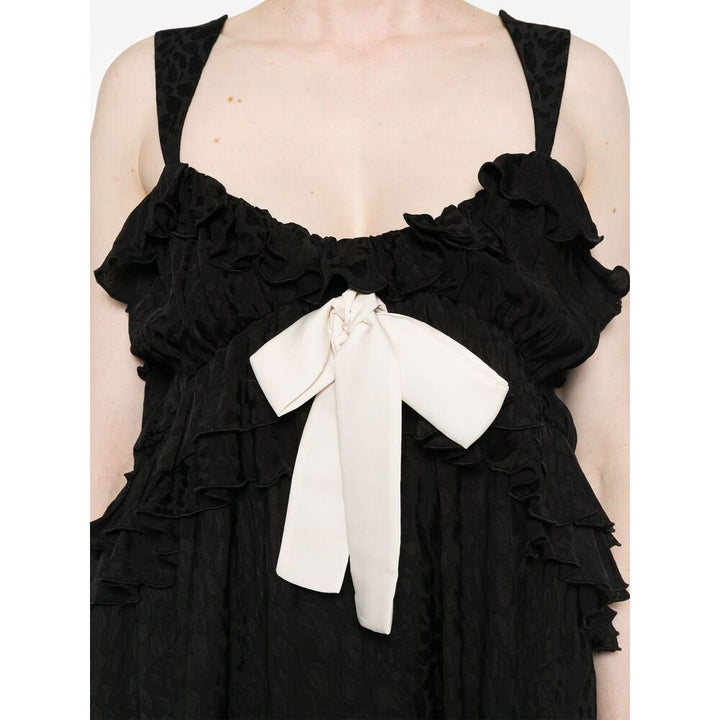 Siedres Top - Nero | Wanan Luxury