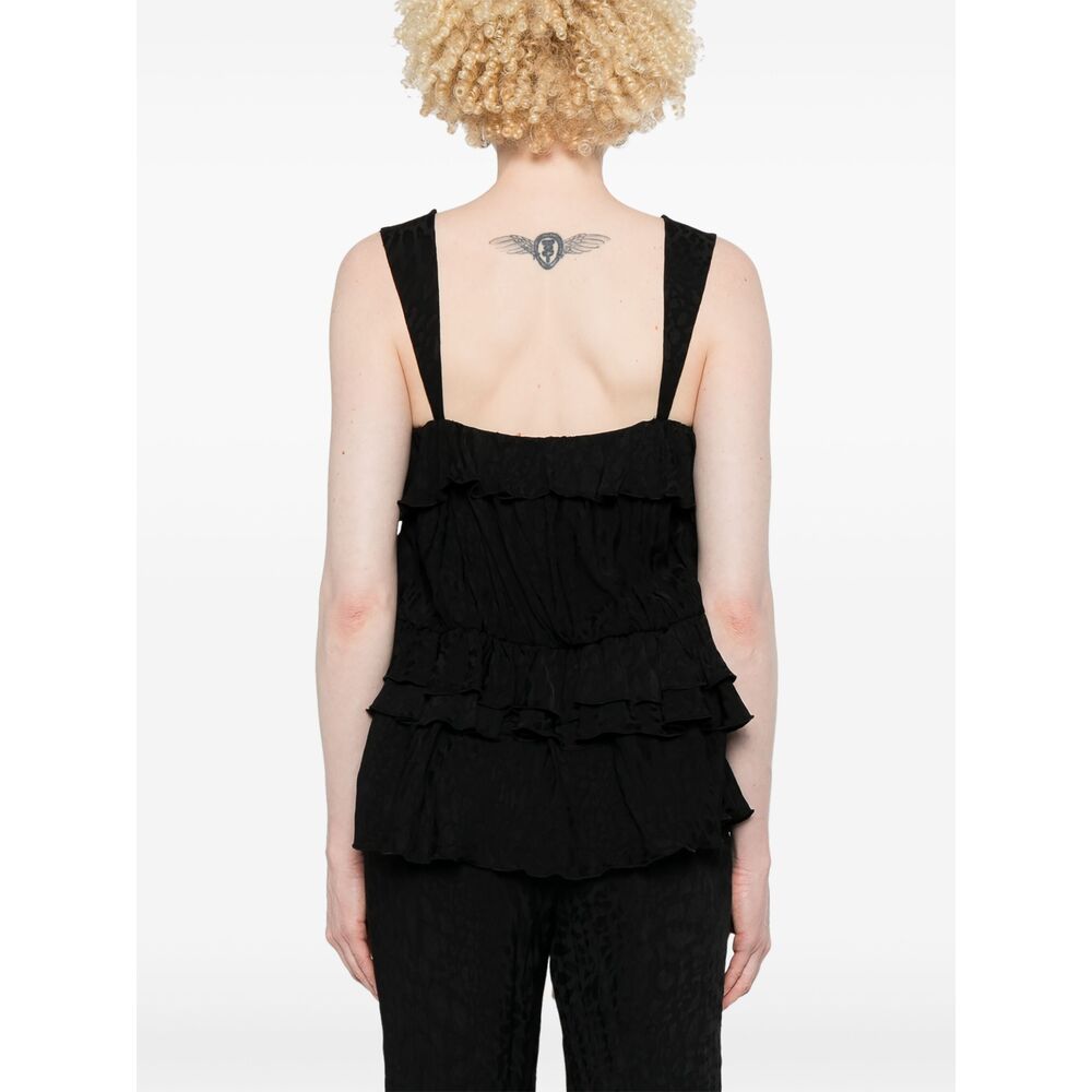 Siedres Top - Nero | Wanan Luxury