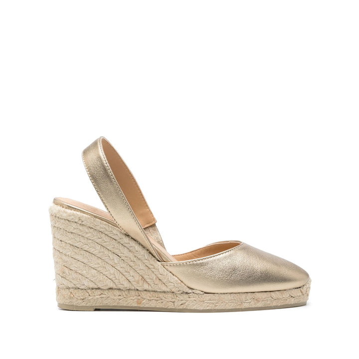 Castañer Espadrillas - Oro | Wanan Luxury