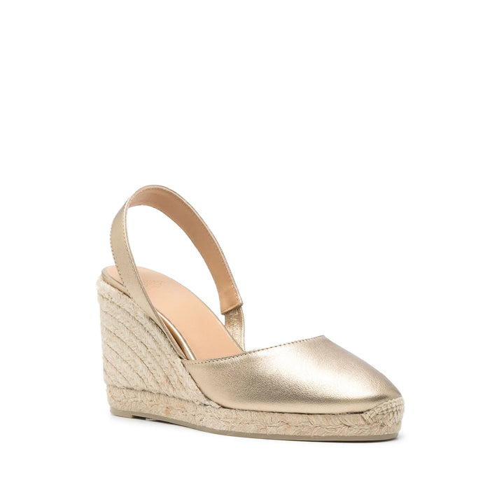 Castañer Espadrillas - Oro | Wanan Luxury
