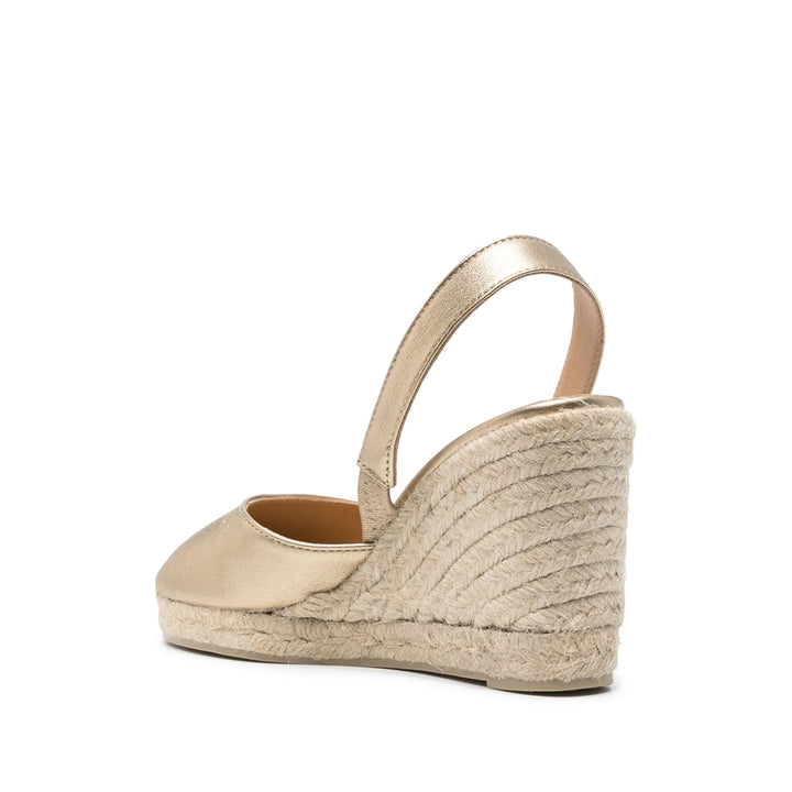 Castañer Espadrillas - Oro | Wanan Luxury