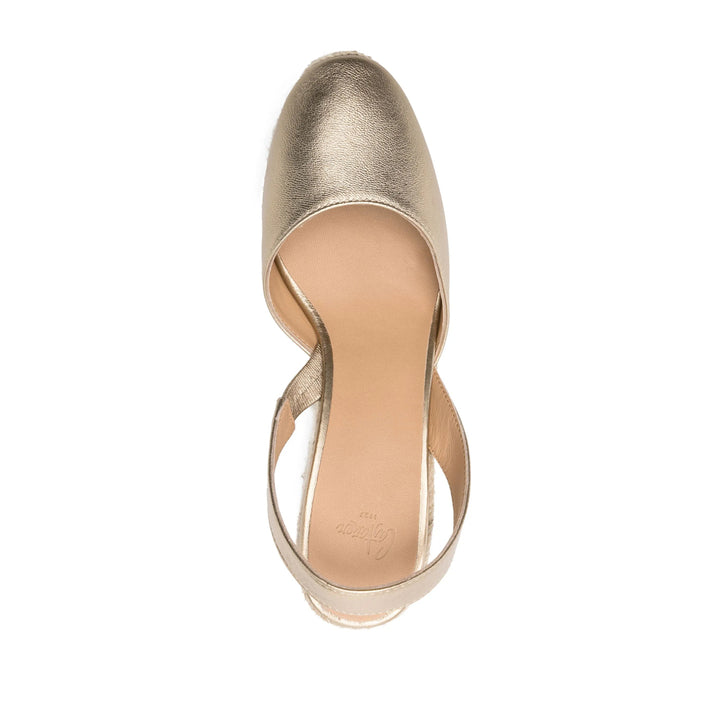 Castañer Espadrillas - Oro | Wanan Luxury