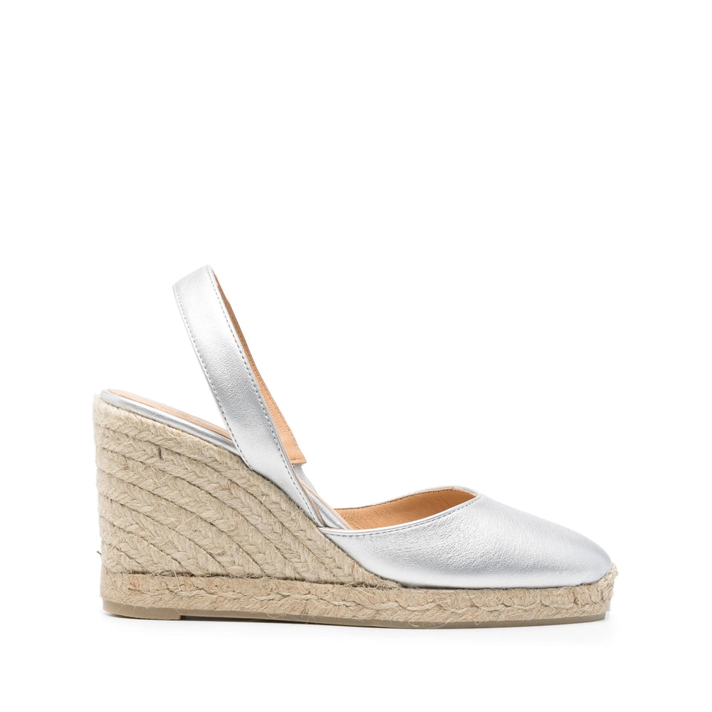 Castañer Espadrillas - Argento | Wanan Luxury