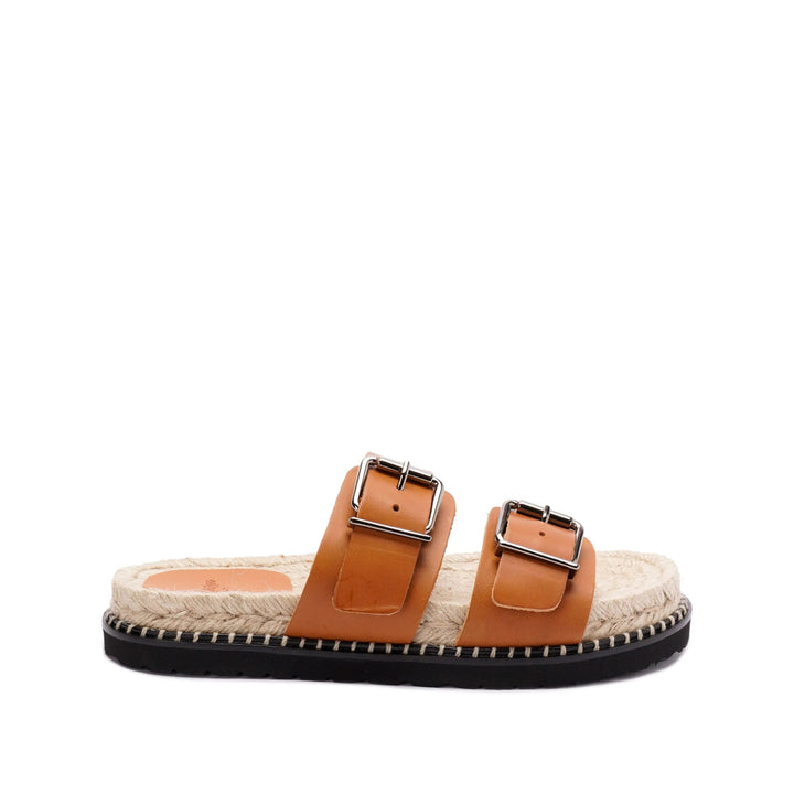 Castañer Slippers - Brown | Wanan Luxury