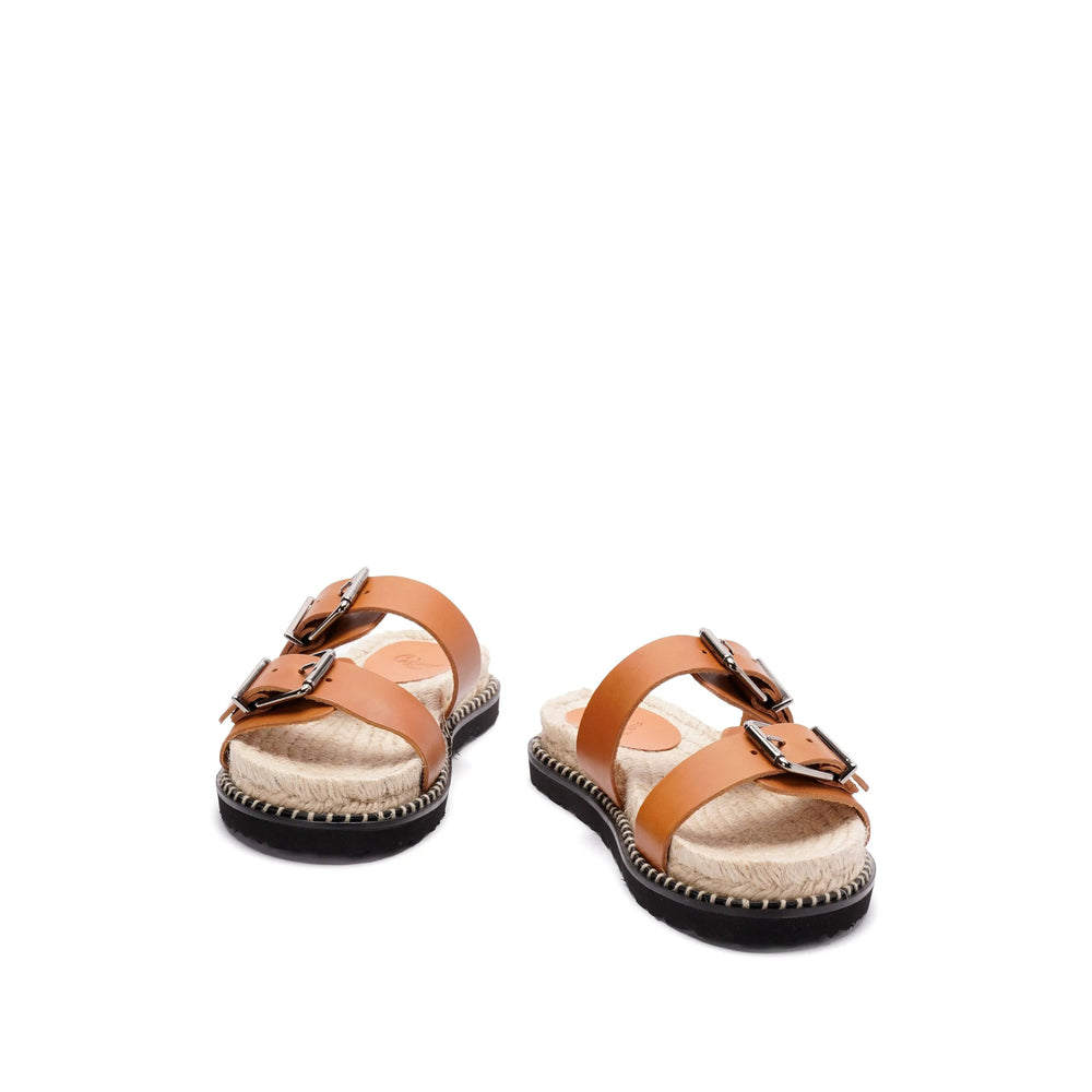 Castañer Slippers - Brown | Wanan Luxury