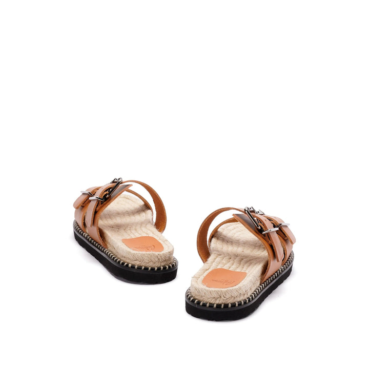 Castañer Slippers - Brown | Wanan Luxury